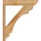 Ekena Millwork Olympic Slat Rough Sawn Outlooker, Western Red Cedar, 6"W x 28"D x 32"H OUT06X28X32OLY06RWR - alternate 2